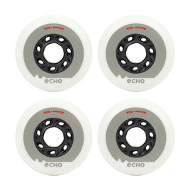 Echo Drift Wheels White/Cream 80 mm (4 ks) kolečka pro kolečkové brusle.)