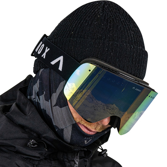 Snowboardové a lyžařské brýle Annox Flight Frameless RevoGold