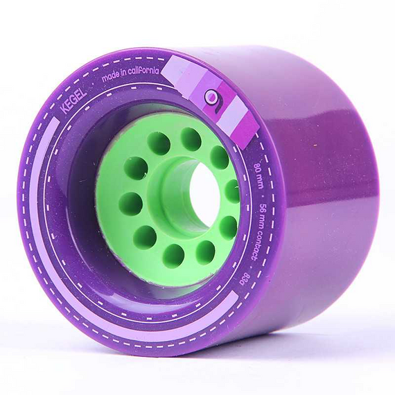 Orangatang Kegel Longboard Wheels Purple 80mm 83A
