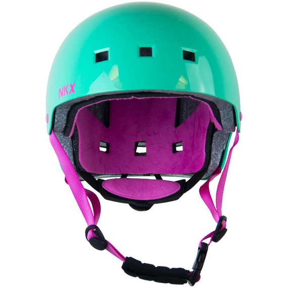 NKX Brain Saver Skateboardová helma Mint Pink