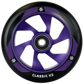 Kolečko koloběžky Union Classic V2 Pro Black and Purple 110 mm