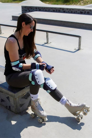 Sada trojitých chráničů REKD Heavy Duty XS Blue Mint