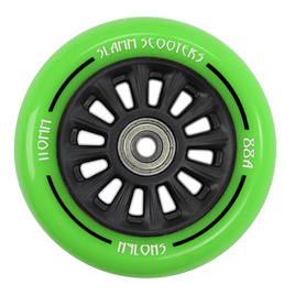 Slamm Nylon Core Wheel Green 110 mm (1 ks) kolečko koloběžky.)