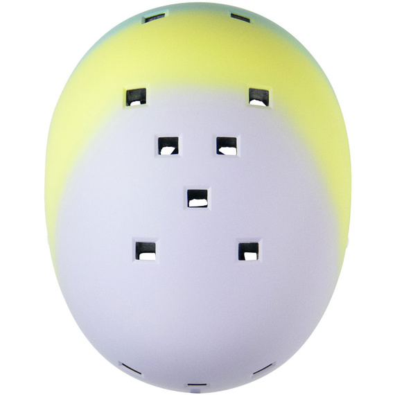 NKX Brain Saver Skateboardová helma Candy Fade Blue and Yellow