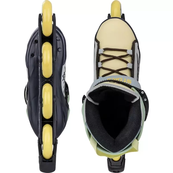 Univerzální kolečkové brusle Inline STORY Shockwave Vanilla