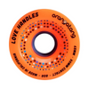 Orangatang Love Handles Longboard Wheels Orange 65mm 80A