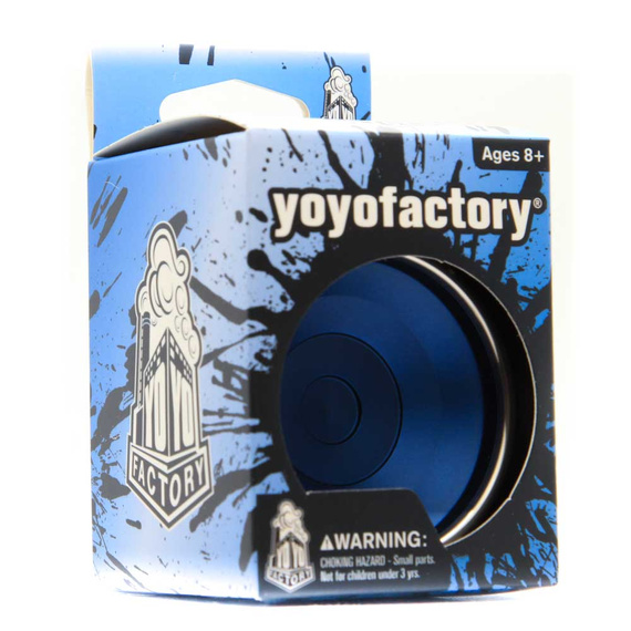 Kovové yoyo pro pokročilé uživatele YoYoFactory BiMetal Blue
