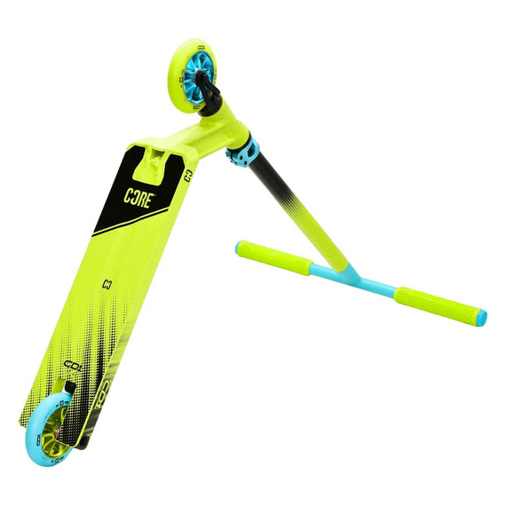 CORE CD1 Complete Stunt Scooter Lime Blue wys. 81 cm