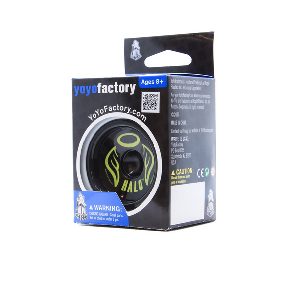 Yoyo pro začátek YoYoFactory Arrow Black Halo Black 