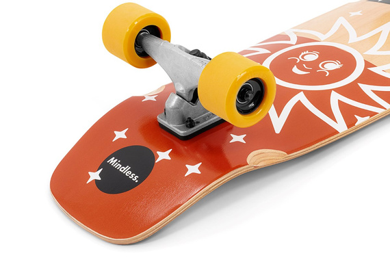 Mindless Soul Surf Skate Board Brown 29.5"