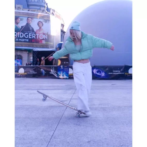 Longboard pro tanec NKX Vegas Mint 112 cm