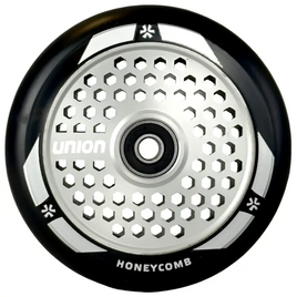 Union Honeycomb Pro Scooter Wheel Black Silver 110 mm