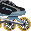 Rekreační kolečkové brusle Inline STORY Union Black and blue