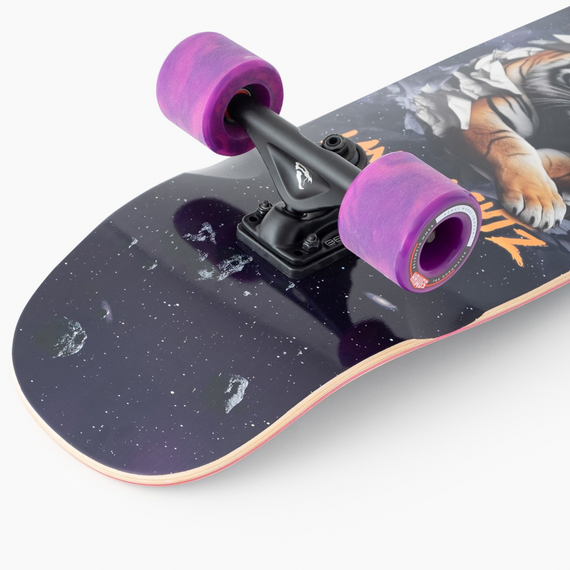 Cruiser skateboard LandYachtz Tugboat Space Tiger 30"