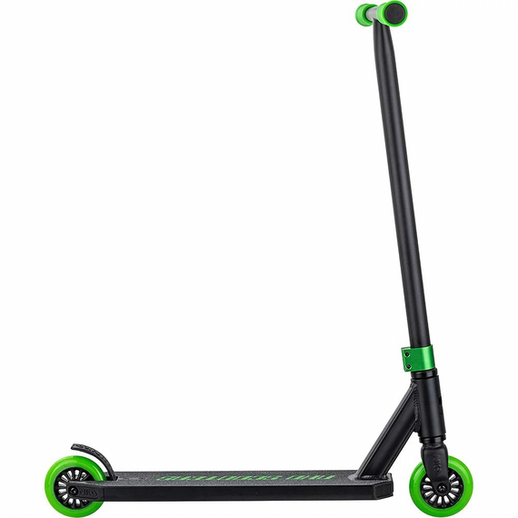 Hulajnoga Wyczynowa Aluminiowa Lekka dla młodych riderów NKD Next Generation Zielono-Czarny wys. 79,4 cm