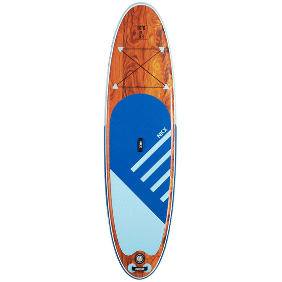 SUP nafukovací turistické prkno NKX Instinct Blue/Blue 10'6