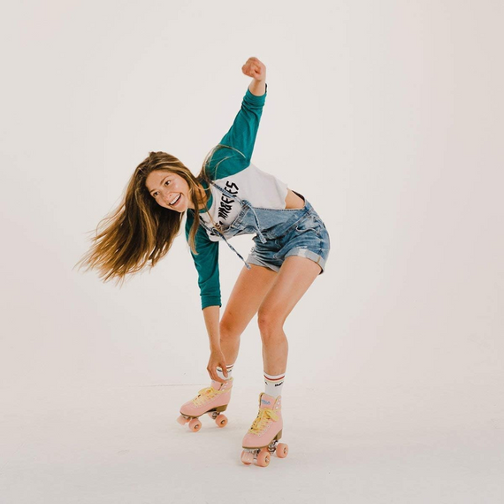 Impala Quad Skate růžová a žlutá