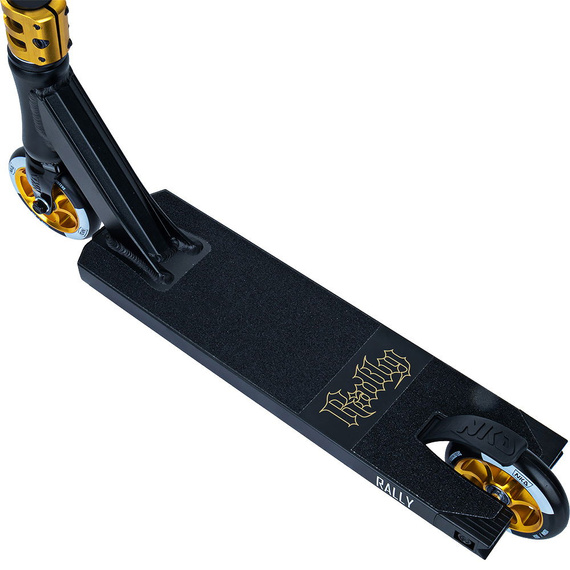 NKD Rally V4 Performance Scooter Black and Gold wys. 83 cm