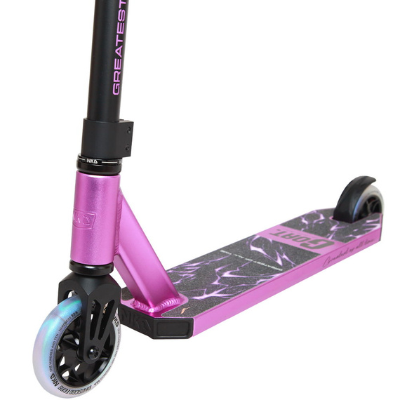 NKD GOAT Stunt scooter Purple wys. 83 cm