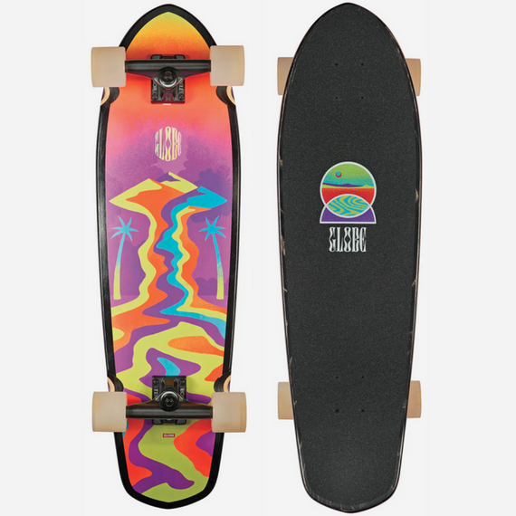 Deskorolka Cruiser GLOBE Big Blazer Melted Mountains 81,2 cm