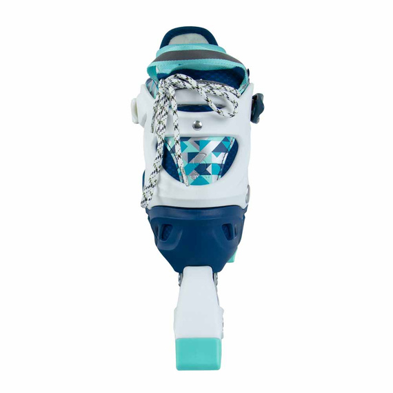 Story Spike Nastavitelné inline brusle Námořnická modrá LED