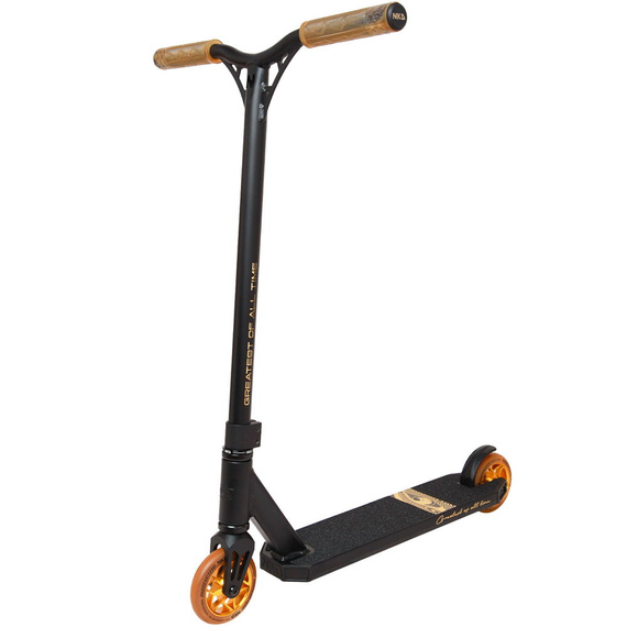 NKD GOAT Stunt scooter Black and gold wys. 83 cm