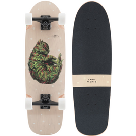 Cruiser skateboard LandYachtz Tugboat Meowjiuana Ultra Carve 30"