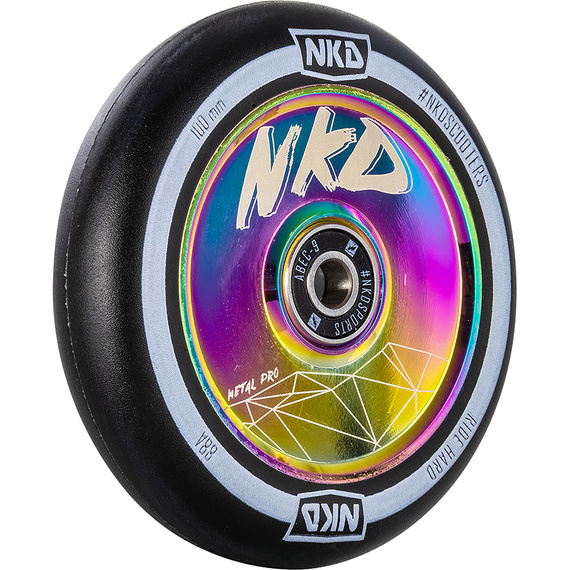 Koło do Hulajnogi NKD Metal Pro Tęczowy 100 mm