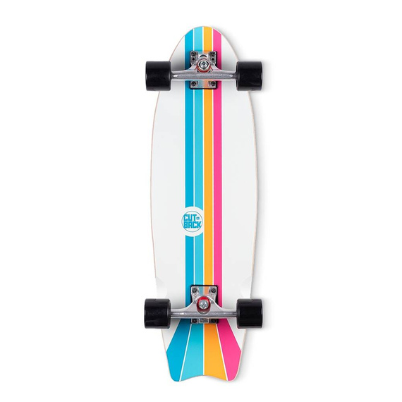 Surfskate Cutback Board - Color Wave 30"