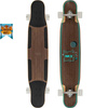 Longboard pro tanečníky NKX Geometric Walnut Green 117 cm