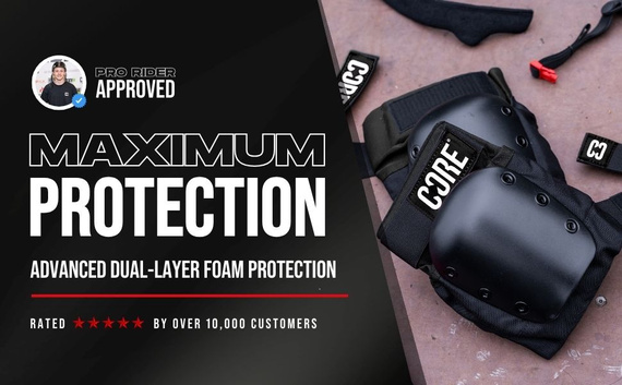 Těsnění pro kolena REKD Energy Black