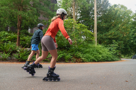 Kolečkové brusle K2 Alexis 80 Pro černo-fialové