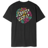SANTA CRUZ Dressen Rose Crew Two T-Shirt Black