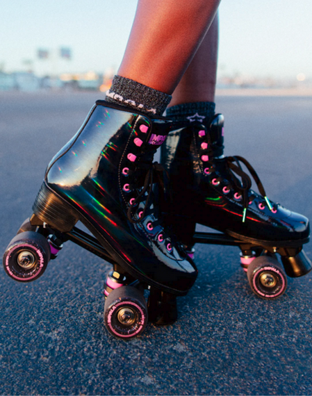 Impala Quad Skate Black Holographic