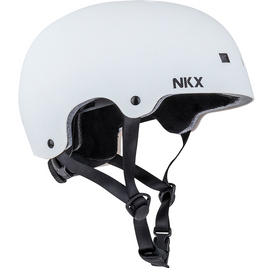 Skateboardová helma NKX Brain Saver White S