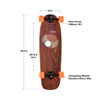 Skateboard Cruiser Loaded Omakase All-Round Longboard Complete Roe 33.5"