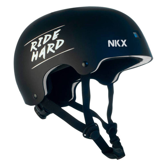 NKX Brain Saver Skateboardová helma Black Ride Hard L