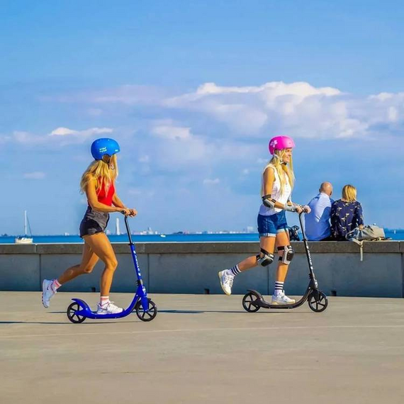 Městská dopravní koloběžka Story Big Wheel Advanced Foldable Scooter Purple 230/200 mm