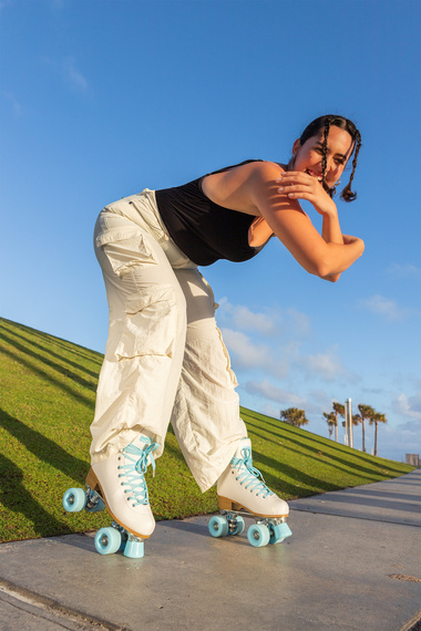 Inline brusle Impala Lightspeed White Ice Rekreační kolečkové brusle