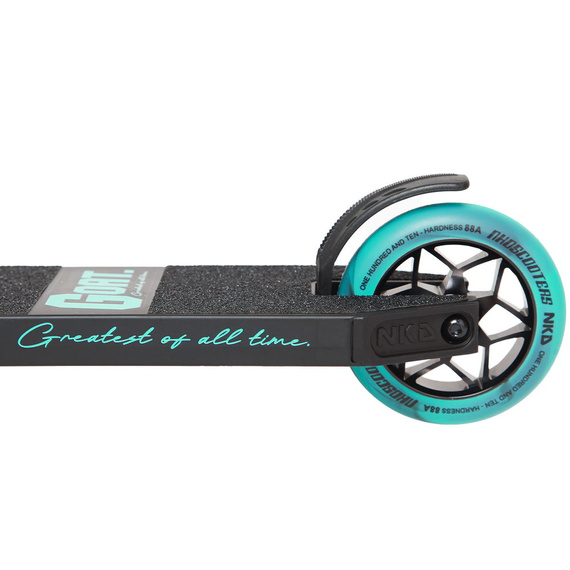 NKD GOAT Stunt scooter Černá a mátová wys. 83 cm