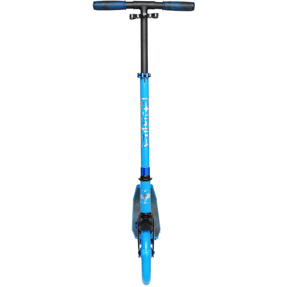 Přepravní koloběžka s velkými koly Story Urban GO! Modrá LED dioda