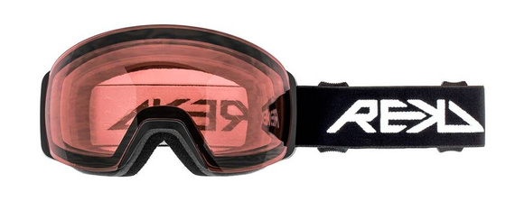 REKD Ascent MagSphere Snow Goggle Kit Black/Chromatic Torch M/L snowboardové a lyžařské brýle