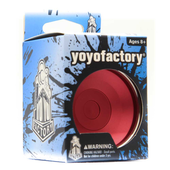 Kovové yoyo pro Advanced YoYoFactory BiMetal Red