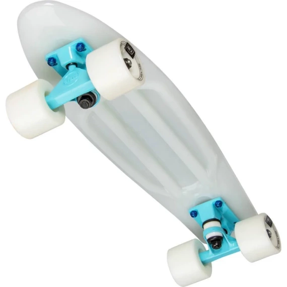 NKX Deluxe 22" bílá/modrá fluorescenční fólie