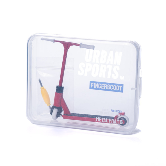 Urban Sports Finger Scoot Prorider Red 8,2 cm koloběžka