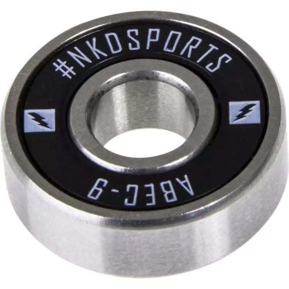 Skateboardové ložisko - NKD ABEC-9 Pro Black (1 ks).)