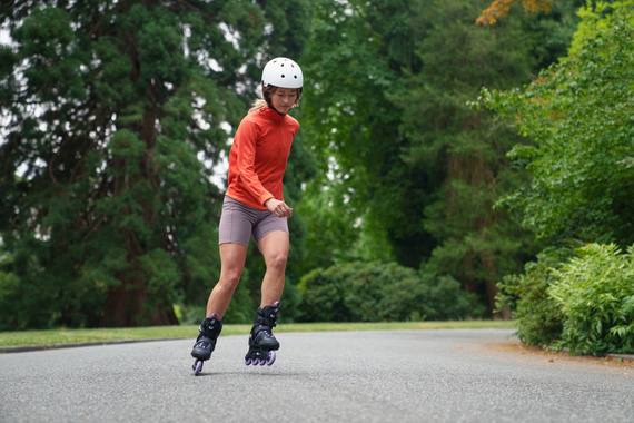 Kolečkové brusle K2 Alexis 80 Pro černo-fialové