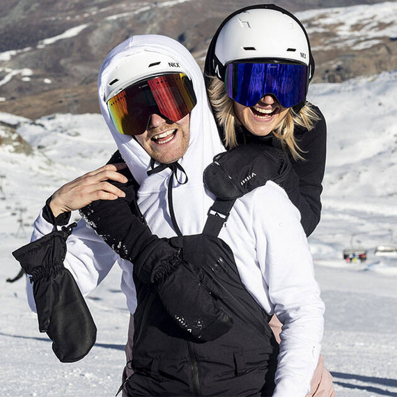 NKX Nomad Snow Helmet White