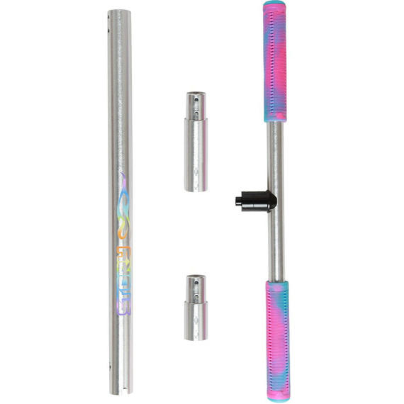 Trampolína Story Pro Scooter Black and Rainbow 61-71 cm