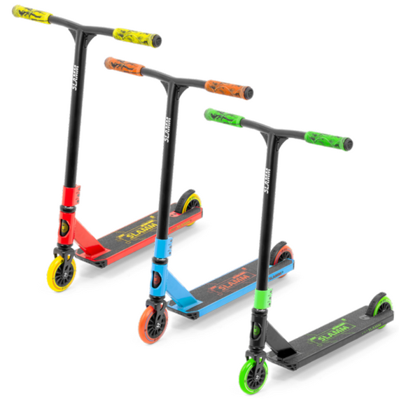 Dětská výkonná koloběžka SLAMM Classic Mini Green 75 cm